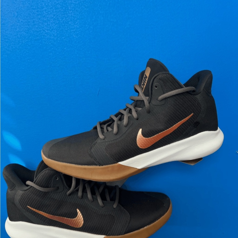 Nike Precision III Black with Brown Accents - Picture 3 of 8